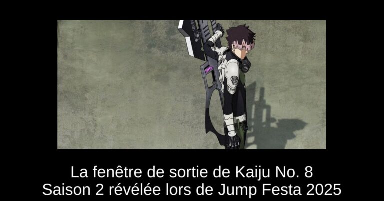 La fenêtre de sortie de Kaiju No. 8 Saison 2 révélée lors de Jump Festa 2025