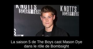 La saison 5 de The Boys cast Mason Dye dans le rôle de Bombsight