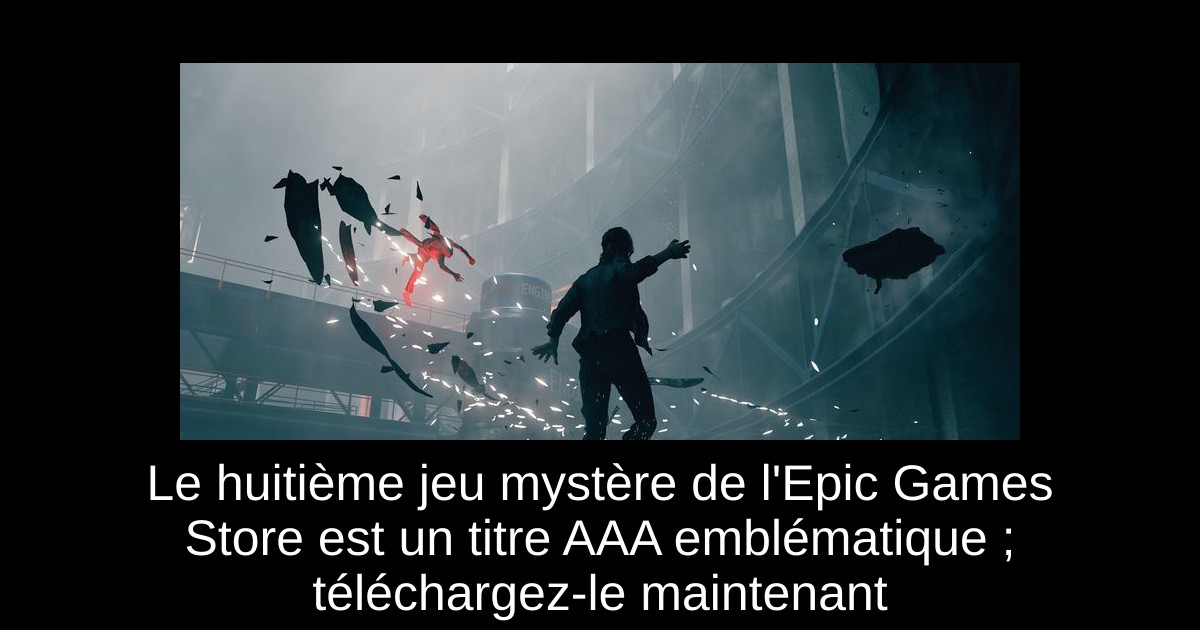 Le huitième jeu mystère de l&rsquo;Epic Games Store est un titre AAA emblématique ; téléchargez-le maintenant