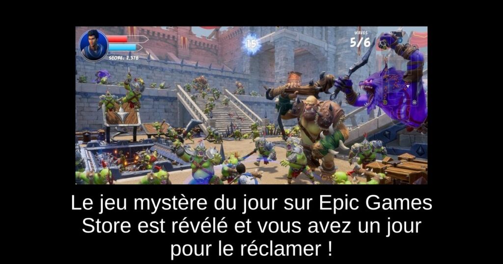 Le jeu mystère du jour sur Epic Games Store est révélé et vous avez un jour pour le réclamer !