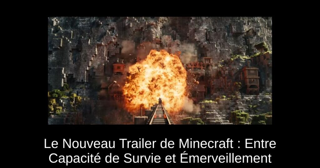 Le Nouveau Trailer de Minecraft : Entre Capacité de Survie et Émerveillement