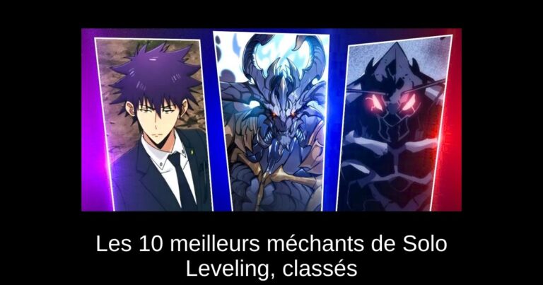 Les 10 meilleurs méchants de Solo Leveling, classés