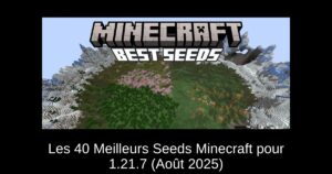 Les 40 Meilleurs Seeds Minecraft pour 1.21.7 (Août 2025)