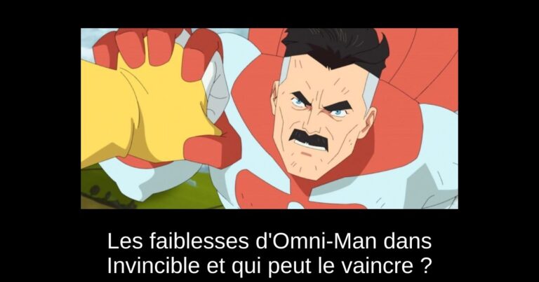 Les faiblesses d'Omni-Man dans Invincible et qui peut le vaincre ?