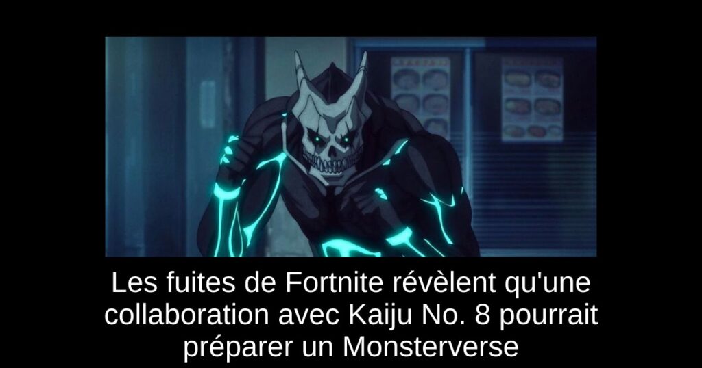 Les fuites de Fortnite révèlent qu’une collaboration avec Kaiju No. 8 pourrait préparer un Monsterverse