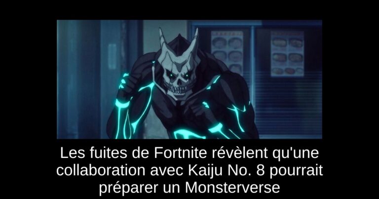 Les fuites de Fortnite révèlent qu'une collaboration avec Kaiju No. 8 pourrait préparer un Monsterverse