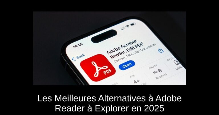 Les Meilleures Alternatives à Adobe Reader à Explorer en 2025