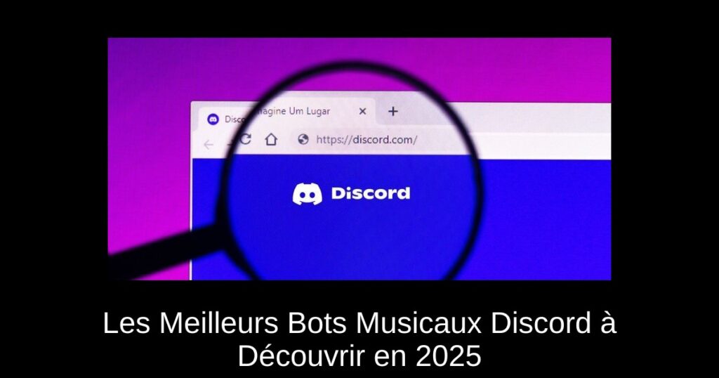 Les Meilleurs Bots Musicaux Discord à Découvrir en 2025