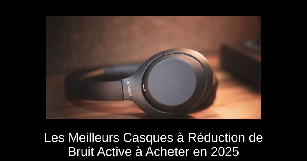 Les Meilleurs Casques à Réduction de Bruit Active à Acheter en 2025
