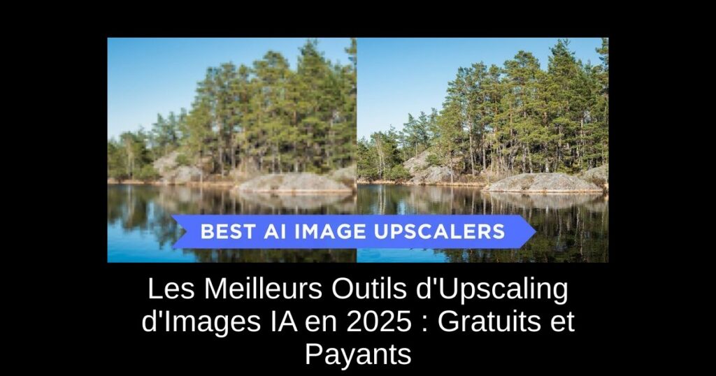 Les Meilleurs Outils d’Upscaling d’Images IA en 2025 : Gratuits et Payants