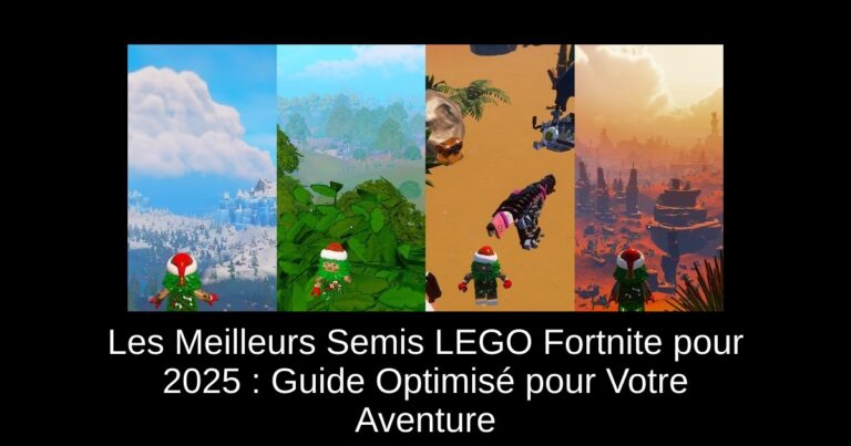 Les Meilleurs Semis LEGO Fortnite pour 2025 : Guide Optimisé pour Votre Aventure