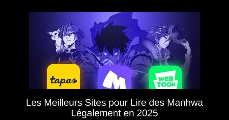 Les Meilleurs Sites pour Lire des Manhwa Légalement en 2025