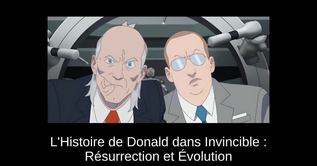 L’Histoire de Donald dans Invincible : Résurrection et Évolution