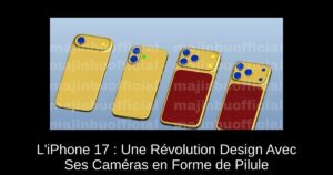 L’iPhone 17 : Une Révolution Design Avec Ses Caméras en Forme de Pilule