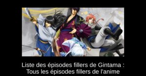 Liste des épisodes fillers de Gintama : Tous les épisodes fillers de l’anime