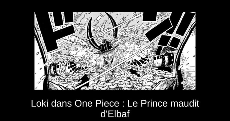 Loki dans One Piece : Le Prince maudit d'Elbaf