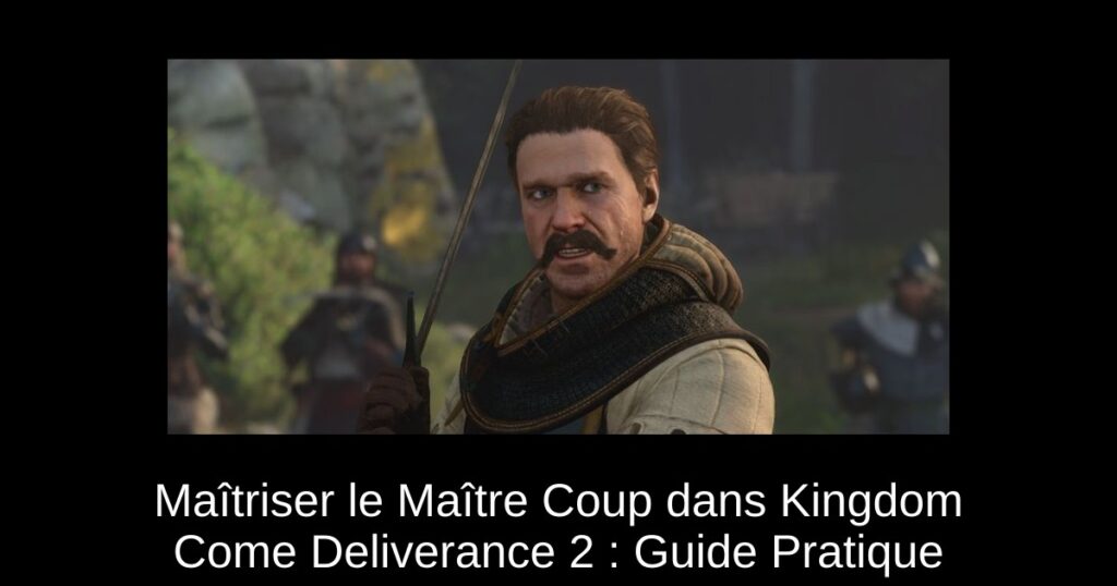 Maîtriser le Maître Coup dans Kingdom Come Deliverance 2 : Guide Pratique