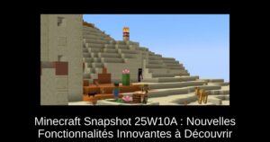 Minecraft Snapshot 25W10A : Nouvelles Fonctionnalités Innovantes à Découvrir