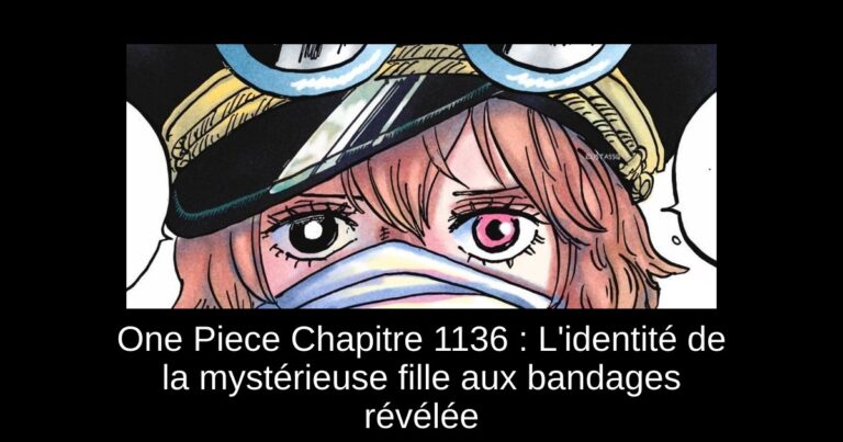 One Piece Chapitre 1136 : L'identité de la mystérieuse fille aux bandages révélée