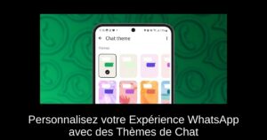 Personnalisez votre Expérience WhatsApp avec des Thèmes de Chat