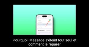 Pourquoi iMessage s&rsquo;éteint tout seul et comment le réparer