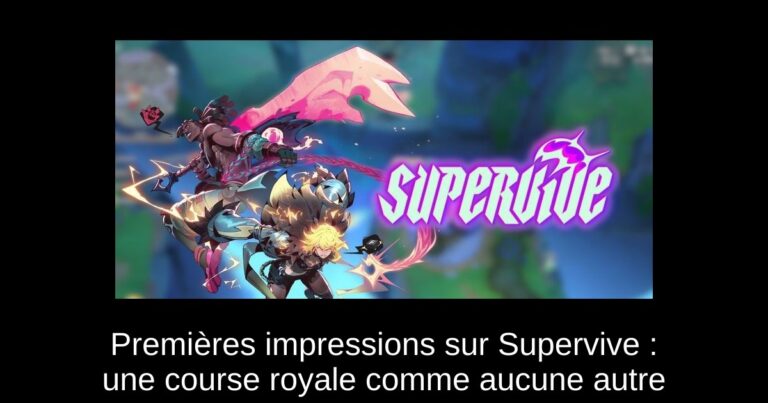 Premières impressions sur Supervive : une course royale comme aucune autre