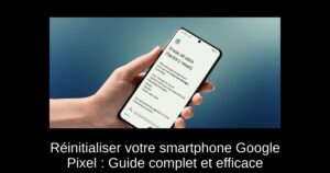 Réinitialiser votre smartphone Google Pixel : Guide complet et efficace