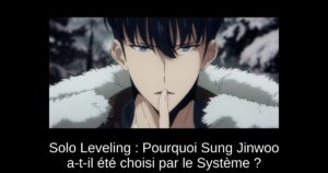 Solo Leveling : Pourquoi Sung Jinwoo a-t-il été choisi par le Système ?
