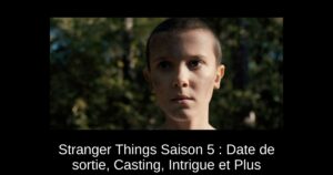 Stranger Things Saison 5 : Date de sortie, Casting, Intrigue et Plus