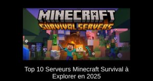 Top 10 Serveurs Minecraft Survival à Explorer en 2025