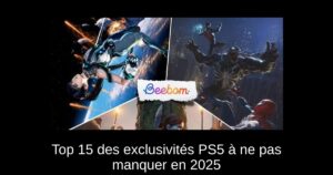 Top 15 des exclusivités PS5 à ne pas manquer en 2025