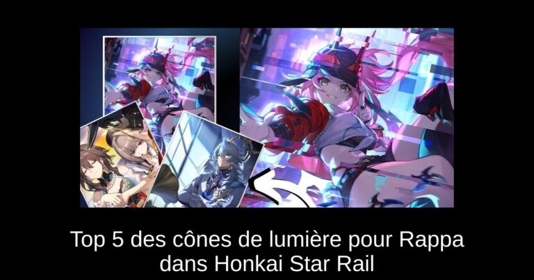 Top 5 des cônes de lumière pour Rappa dans Honkai Star Rail