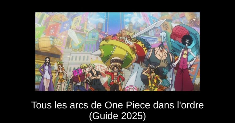 Tous les arcs de One Piece dans l'ordre (Guide 2025)