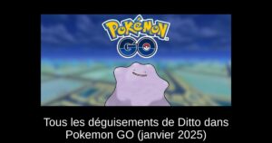 Tous les déguisements de Ditto dans Pokemon GO (janvier 2025)