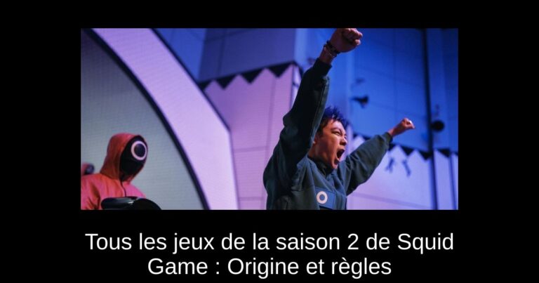 Tous les jeux de la saison 2 de Squid Game : Origine et règles