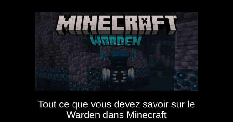 Tout ce que vous devez savoir sur le Warden dans Minecraft