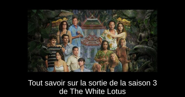 Tout savoir sur la sortie de la saison 3 de The White Lotus