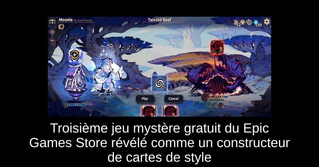 Troisième jeu mystère gratuit du Epic Games Store révélé comme un constructeur de cartes de style ‘Slay The Spire’