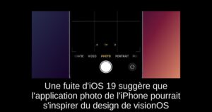Une fuite d’iOS 19 suggère que l’application photo de l’iPhone pourrait s’inspirer du design de visionOS