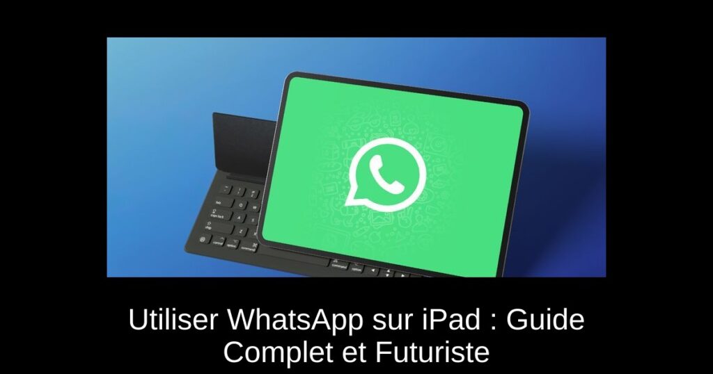 Utiliser WhatsApp sur iPad : Guide Complet et Futuriste