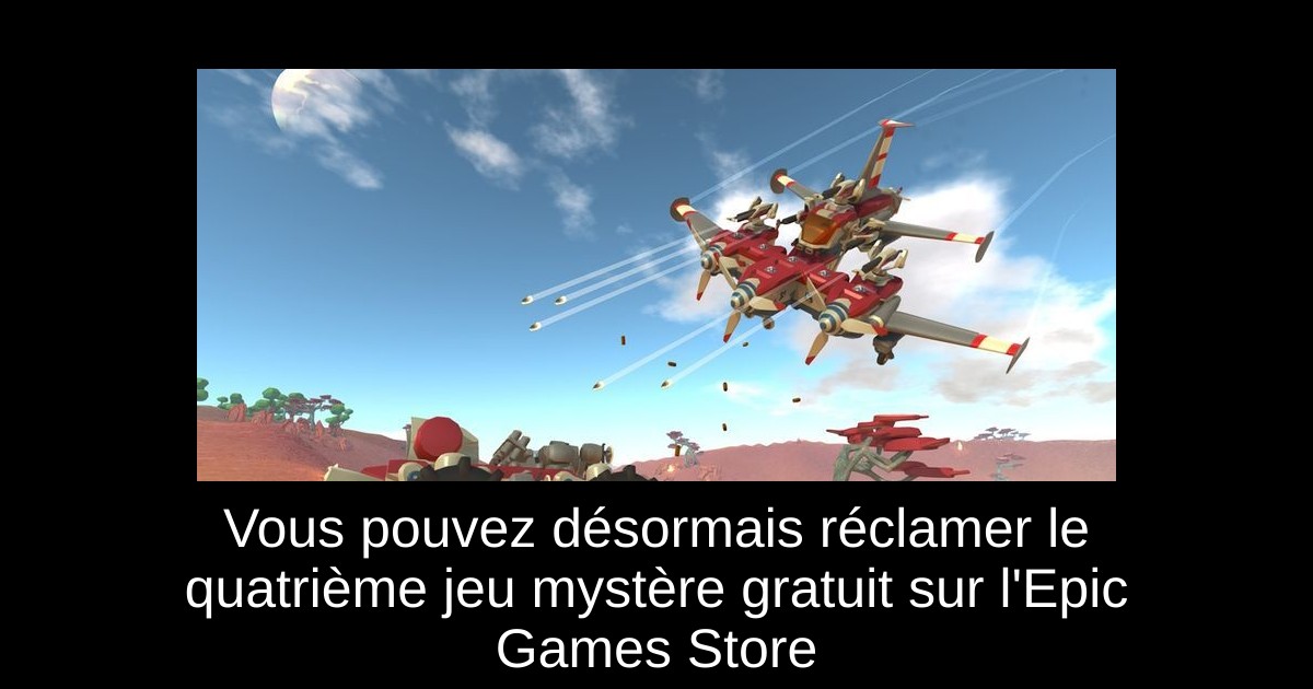 Vous pouvez désormais réclamer le quatrième jeu mystère gratuit sur l'Epic Games Store
