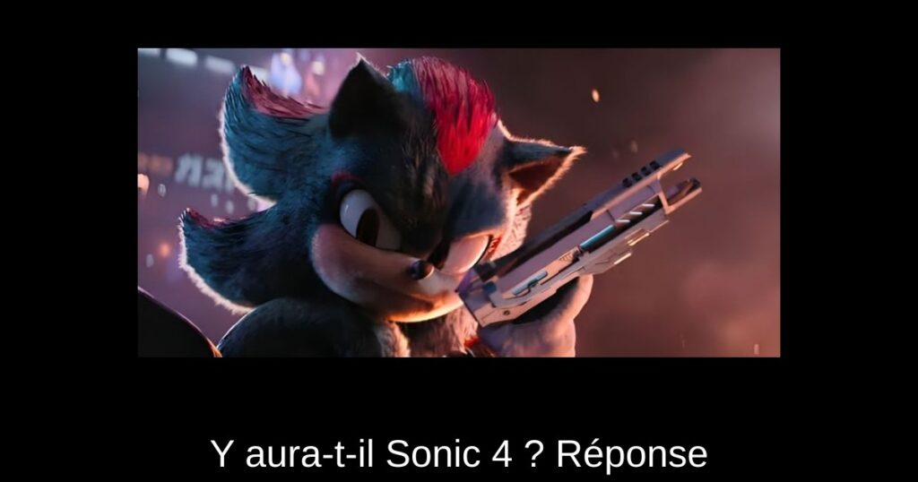 Y aura-t-il Sonic 4 ? Réponse