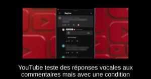 YouTube teste des réponses vocales aux commentaires mais avec une condition