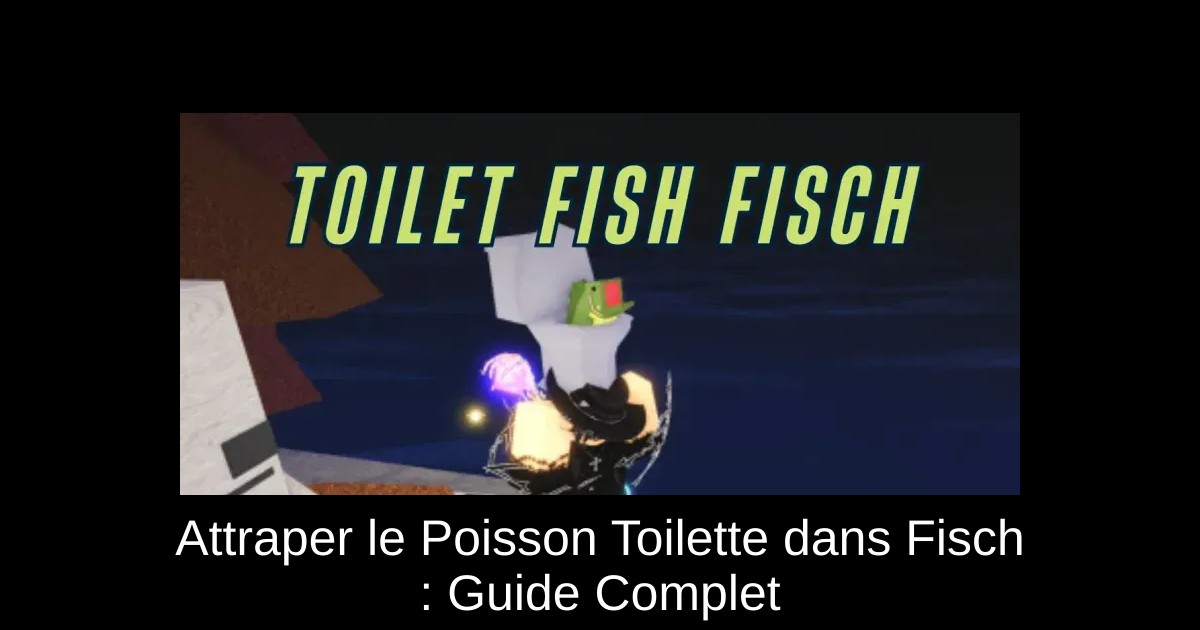 Attraper le Poisson Toilette dans Fisch : Guide Complet