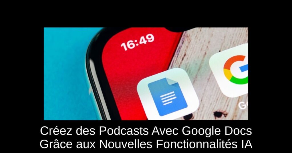 Créez des Podcasts Avec Google Docs Grâce aux Nouvelles Fonctionnalités IA