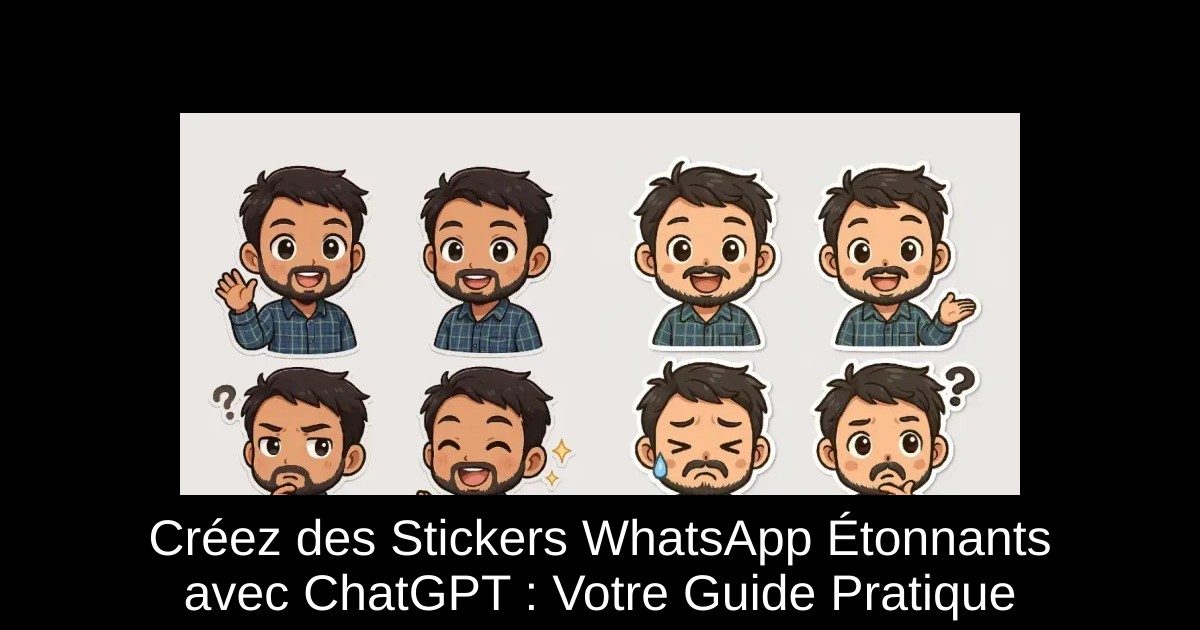 Créez des Stickers WhatsApp Étonnants avec ChatGPT : Votre Guide Pratique