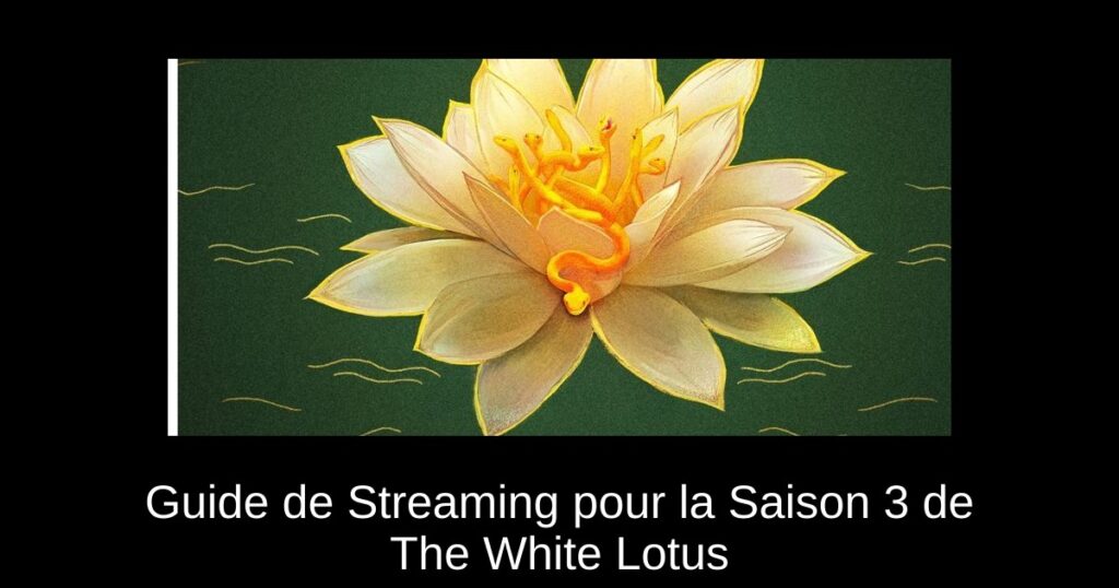 Guide de Streaming pour la Saison 3 de The White Lotus