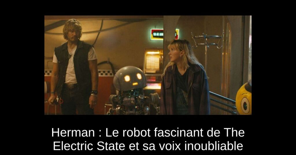 Herman : Le robot fascinant de The Electric State et sa voix inoubliable