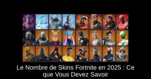 Le Nombre de Skins Fortnite en 2025 : Ce que Vous Devez Savoir