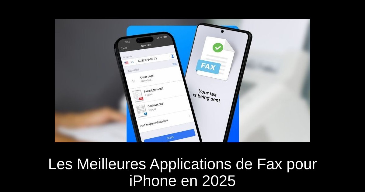 Les Meilleures Applications de Fax pour iPhone en 2025